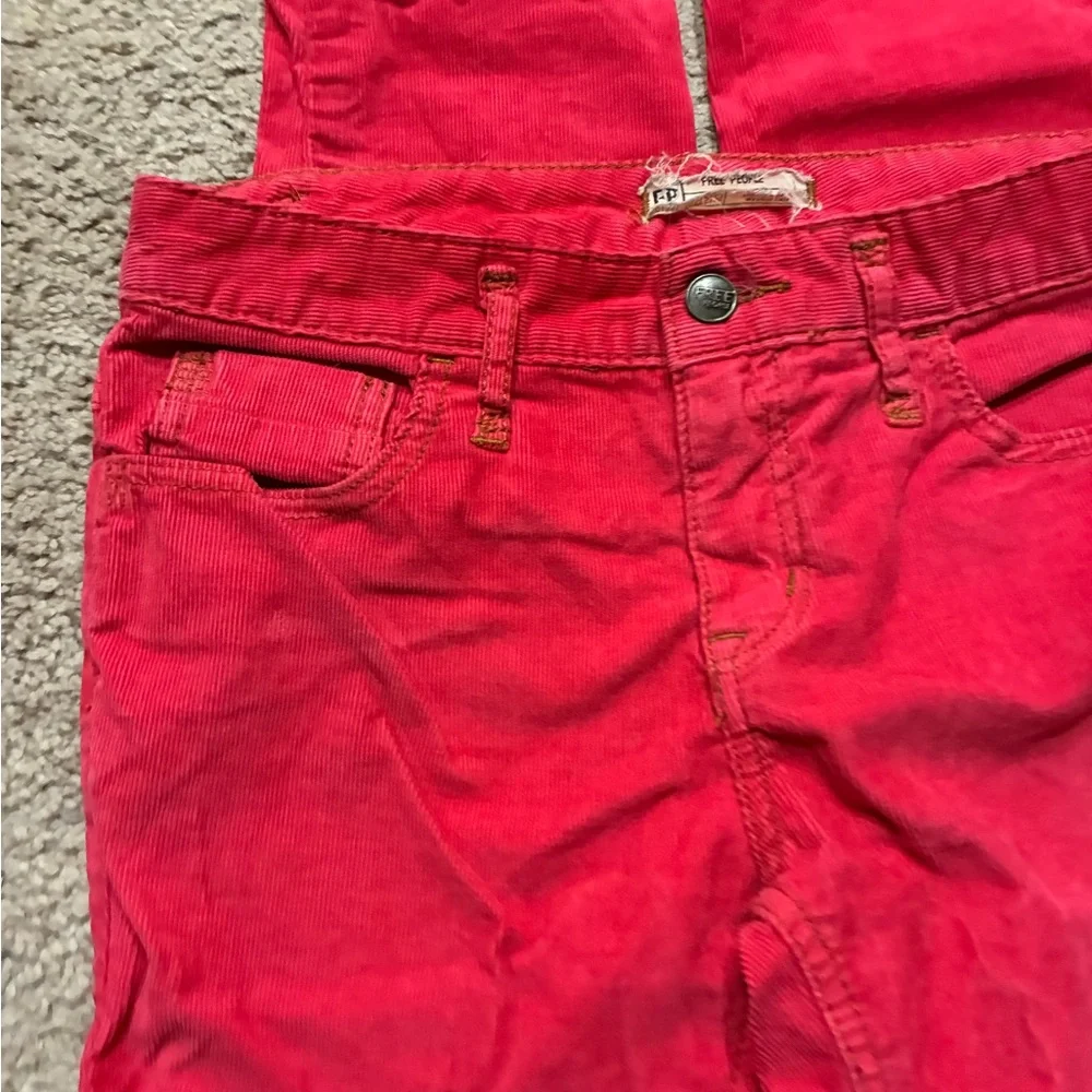 Free People pink jeans